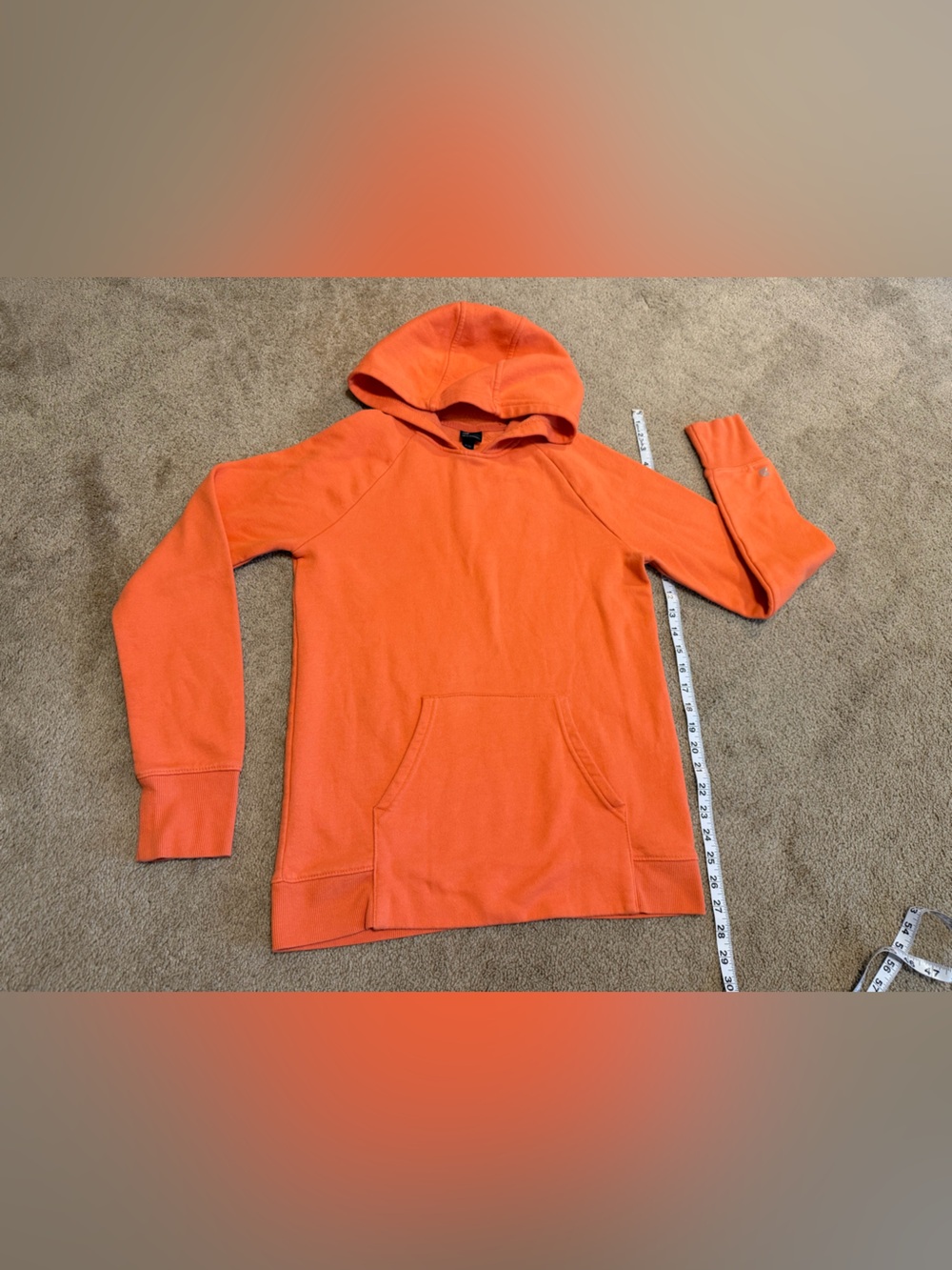 all in motion Bright Orange Kids Pullover Hoodie